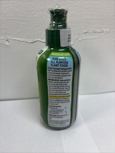 DR EARTH Pure Gold All Purpose Plant Food Pump Organic Liquid Fertilizer, 8 oz Item image 3