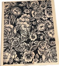 Stampin Up! 2005 Floral Rubber Wood Stamp Set - £7.42 GBP