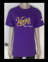 IHOP Wonka Movie Licensed Purple T-SHIRT Men&#39;s XL Great Condition Start A Dream! - £15.18 GBP
