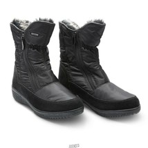 Hammacher Alexus Lady&#39;s Dual Zipper Easy On/Off Boots Blk Size 9 - £25.05 GBP