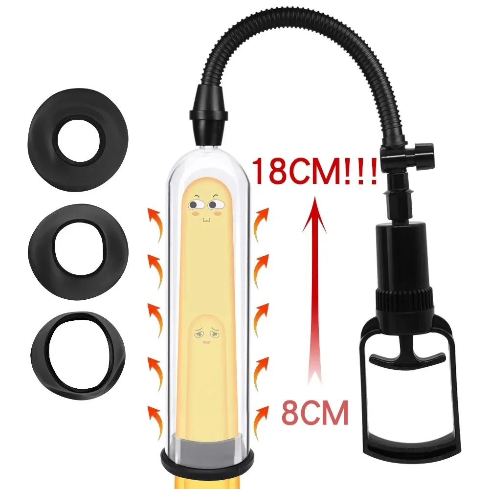 Manual B pump Bs for men B B vacuum pump for B enhancement male B B B exten - £19.08 GBP