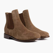 Handmade Sued Leather Boots Men, Chelsea  Boots Men, Men&#39;s Designer Shoe... - £125.37 GBP+