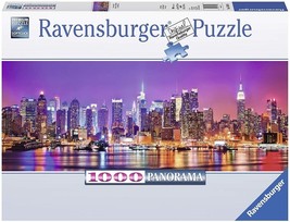 Ravensburger Original 1000 Piece Panorama Puzzle ( Manhattan Lights ) Ra... - £14.47 GBP