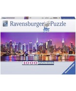 Ravensburger Original 1000 Piece Panorama Puzzle ( Manhattan Lights ) Ra... - $25.33 CAD