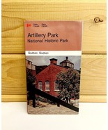 Artillery Park Travel Brochure Quebec Vintage 1982 Historic Canada Fold Out - $27.22 CAD