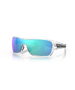OAKLEY Turbine Rotor Sunglasses Polished Clear/Prizm Sapphire OO9307-29 NEW - $138.59