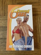 6 Second Abs Fat Burning Cardio VHS - £7.90 GBP