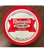 Rheingold Extra Dry Lager Beer Metal Serving Tray - £10.86 GBP