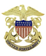 U.S. Navy Medallion 6 1/4&quot; - £20.07 GBP