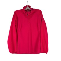 Columbia Women&#39;s Glacial Fleece III Pink 1/2 Zip Pullover AL6437 Size XL - £14.73 GBP