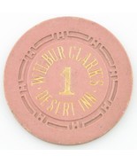 Wilbur Clark&#39;s Desert Inn Casino Roulette Chip Las Vegas Table 1 H Mold ... - €313,70 EUR