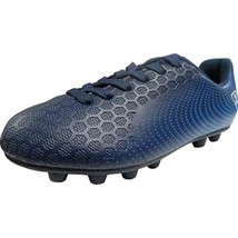 Vizari Stealth FG Soccer-Shoes Size 4, Navy/Sky Blue - $26.97