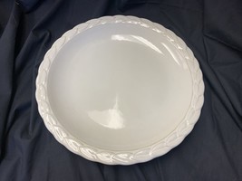 Christian Dior French Country Rose Oyster White 12.25&quot; Chop Plate Platter - £52.25 GBP