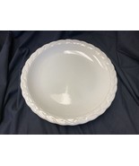 Christian Dior French Country Rose Oyster White 12.25&quot; Chop Plate Platter - £52.29 GBP