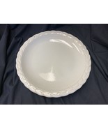 Christian Dior French Country Rose Oyster White 12.25&quot; Chop Plate Platter - £47.31 GBP