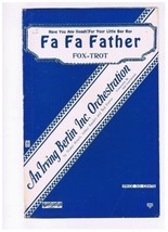 Orchestration Fa Fa Father Fox Trot Any Dough For Your Little Boy Ray Fox Trot - £7.90 GBP