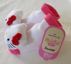 Hallmark Itty Bittys Baby Sanrio Hello Kitty Rattle Socks (Size 0-12 Months) - £10.20 GBP