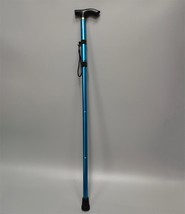 MOODIC Canes Adjustable Folding Cane with T Handle for Safe Walking, (Blue) - £22.56 GBP