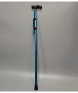 MOODIC Canes Adjustable Folding Cane with T Handle for Safe Walking, (Blue) - £21.96 GBP