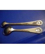 Gerber Oneida Baby &amp; Child Spoons Set Of 2 One Is 4-1/2”One Is 5-1/2”/IN... - £15.68 GBP