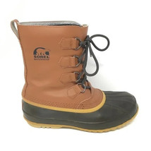Sorel Men&#39;s Outdoor leather Waterproof Rubber Winter Snow Boot Size 9 - £43.48 GBP