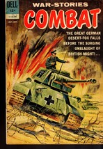 Combat Comic #31, 1971- Dell War Stories Rommel, Desert Fox - Nazi Tank  - $19.00