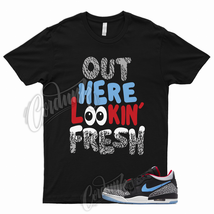 FRESH Shirt for Legacy 312 Low Chicago Flag Valor Blue University Red UNC 1 Dunk - £18.53 GBP+