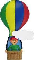 Hot Air Balloon Male Personalized Christmas Tree Ornament - £13.06 GBP