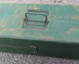 MILITARY U.S. ARMY METAL TOOL CHEST SIGNAL CORPS CH-77 - £117.90 GBP