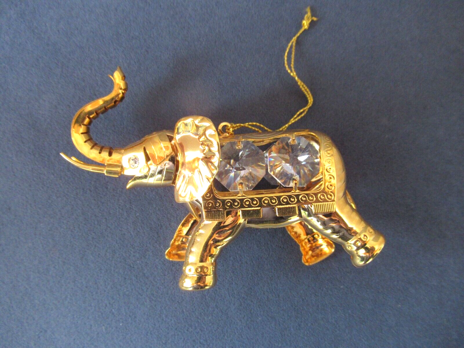 Swarovski crystal Charming Temptations elephant  ornament KG&C Austria - $23.47