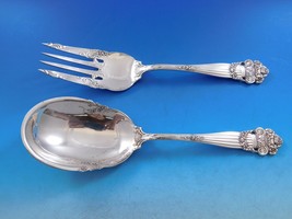 Georgian by Towle Sterling Silver Salad Serving Set 2pc All Sterling Ori... - £559.05 GBP