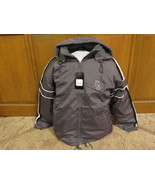 Men&#39;s Sports Wear West Side Hooded  Los Angeles Jacket Size: Large Gray - $40.63 CAD