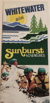 Vintage Whitewater Sunburst Adventures Brochure Ocoee River Bridge BRO1 - £7.00 GBP