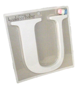 White Letter U Uppercase Koala Baby Nursery Wall Decor Ribbon Family Nam... - €8,49 EUR