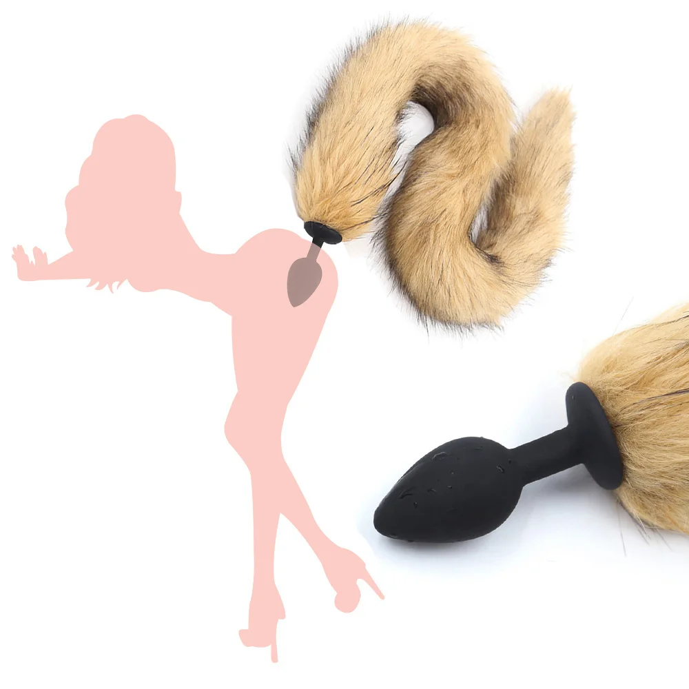 House Home Super Long Fox Tail Mature Home Role Play Toys for Women Flirting Mas - £22.68 GBP