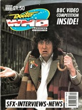 DOCTOR WHO MAGAZINE # 158 (March 1990) Marvel Comics UK - TOM BAKER Cove... - £7.14 GBP