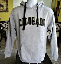 NCAA Colorado Buffaloes Men&#39;s Hoodie Sweatshirt Sz S Activewear Sportswe... - £29.38 GBP