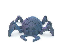Blue Beetle Scarab Flexi Figure Articulated 5&quot; Tricolor 3D Printed Figure - £23.19 GBP
