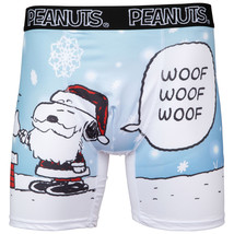 Peanuts Christmas Snoopy &amp; Woodstock 2-Sided Boxer Briefs Multi-Color - £17.26 GBP