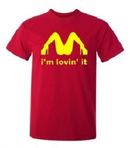 I&#39;m Lovin It mcdonalds spoof t-shirt - £12.77 GBP
