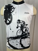 Men’s Adult AOGDA Full Zip CYCLING / BIKING Sleeveless Shirt Jersey Size... - $31.43 CAD