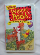 Vintage Walt Disney Winnie The Pooh Sing A Song With Tigger Cartoon Vhs Video - £11.67 GBP