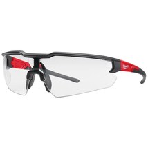 50Milwaukee Anti-Scratch Safety Glasses Hard Coat Protects with Clear Lenses - £9.29 GBP