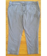 Lane Bryant Womens Plus Size 28 Casual Gray Jeans Pants New - $16.29