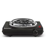 Elite Gourmet ESB100B Electric Hot Plate Single Burner Black Stainless S... - $267.99 MXN
