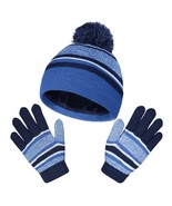 OZERO 2Pcs Kids Winter Knit Hat Gloves Set for 4-10 Year Boys and Girls - $142.30 MXN