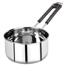 Stainless Steel Sauce Pan, Tea Pan, Milk Pan Heavy Guage 1.5 Litre (Indu... - $30.28