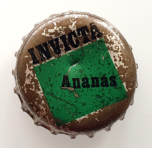 CORK BOTTLE CAP ✱ Invicta Ananás VTG Soda Chapa Kronkorken Portugal 60´s... - $12.86