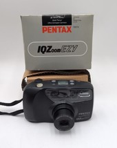 Pentax IQZoom EZY Autofocus 35mm Film Camera Point and Shoot With Box - £30.44 GBP