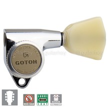 NEW Gotoh SG301-P4N MGT Magnum Locking TRAD Tuning Keys Keystone 3x3 - CHROME - £105.37 GBP